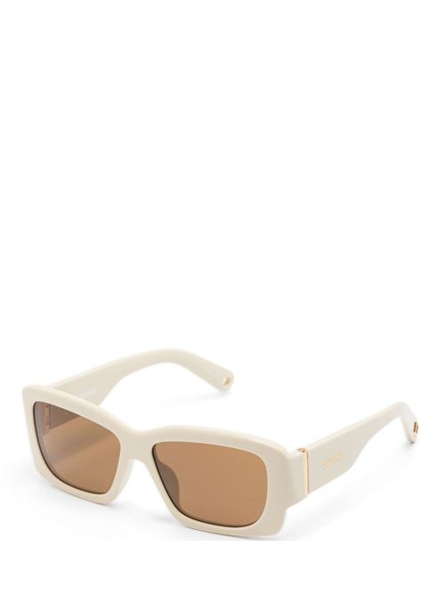 Croisere Sunglasses LINDA FARROW X JACQUEMUS | JAC60C2SUNCROISIERESANDGOLDBROWN